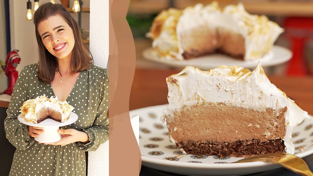 BOLO MOUSSE DE CHOCOLATE | Bolo da Vida | TPM por Ju Ferraz