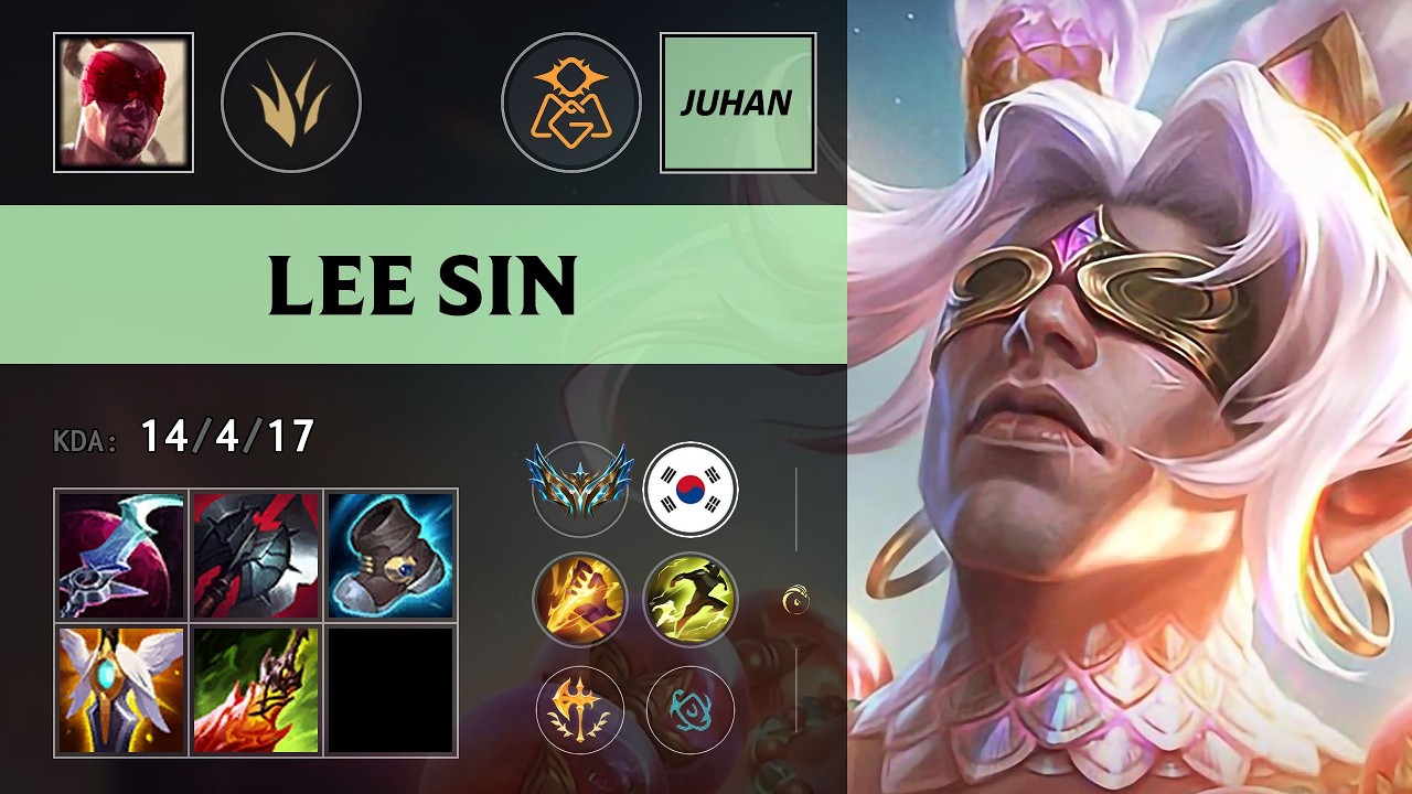 (OMG Juhan) Lee Sin Jungle vs Rengar - KR Challenger Patch 26.17