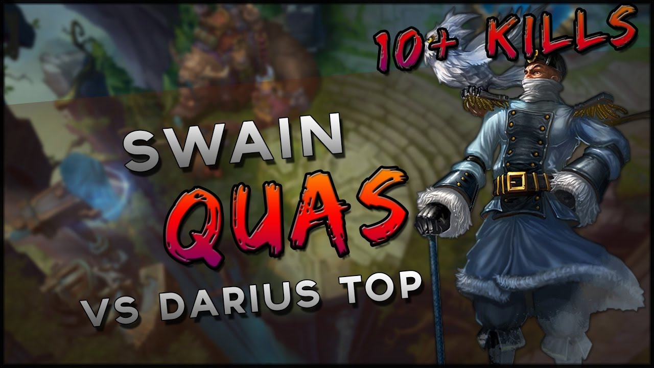 S7 |  Quas Swain vs Darius TOP  | Ranked League VOD