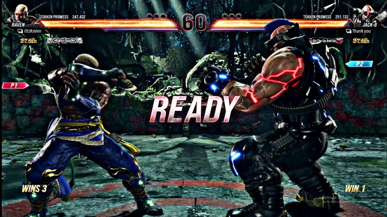 🔥Tekken 8: Raven (IttzRaven) vs Jack-8 (Thank you) - EPIC SHOWDOWN!🔥