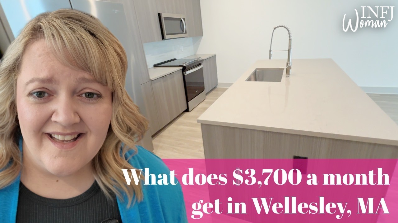 Apartment Hunting in Wellesley MA | Touring Two Beautiful Suburban Rentals Near Boston ($3500–$4000)