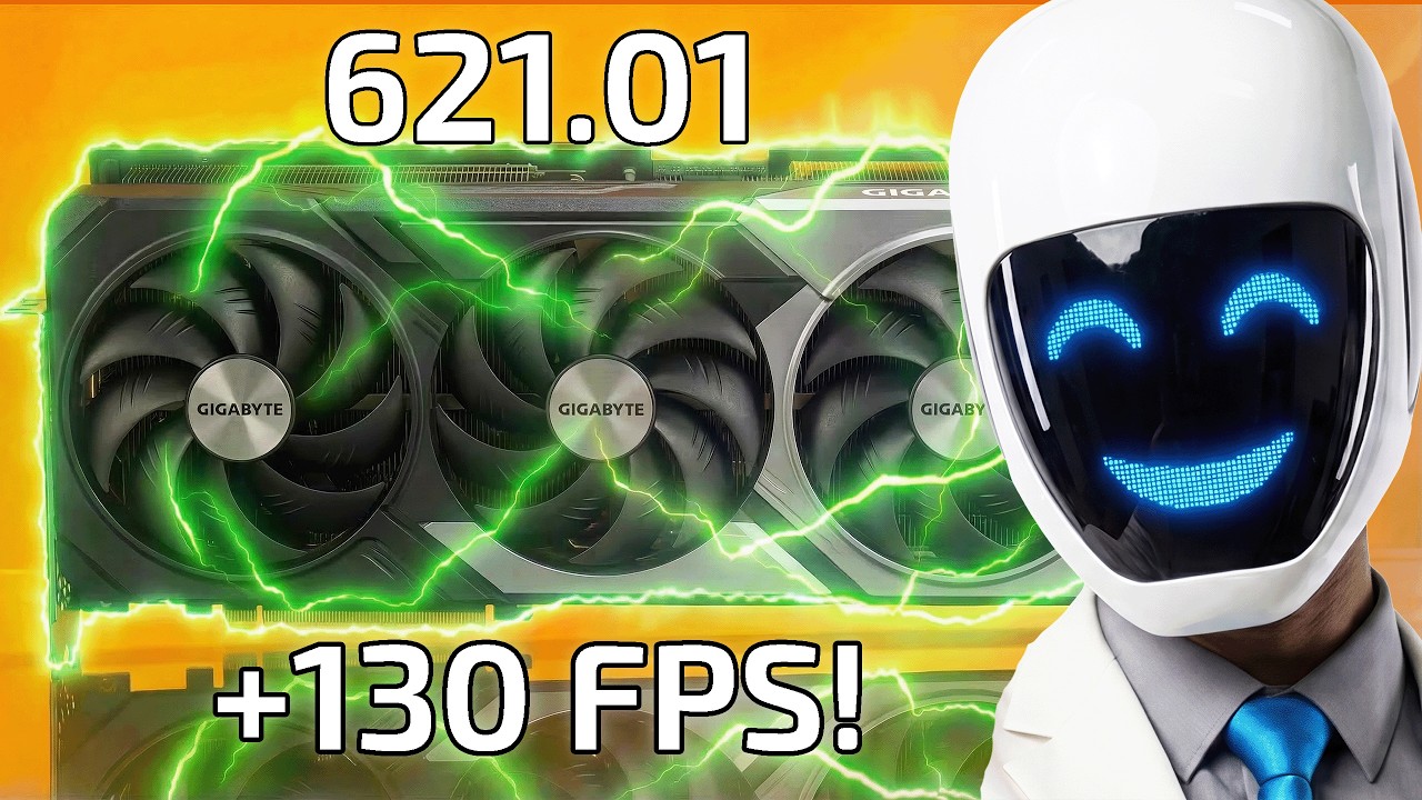 NVIDIA's New 621.01 Driver Fixes Stutter & +22% FPS