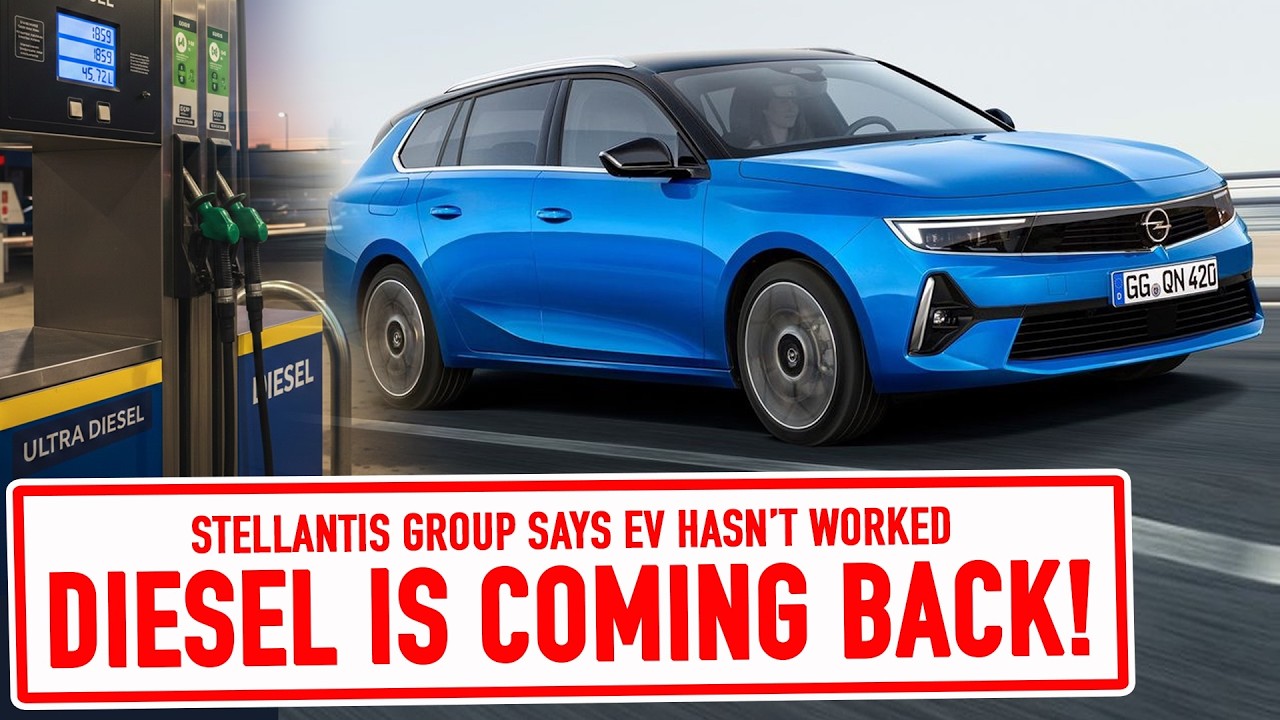 Vauxhall says DIESEL IS COMING BACK because EV has failed for Stellantis