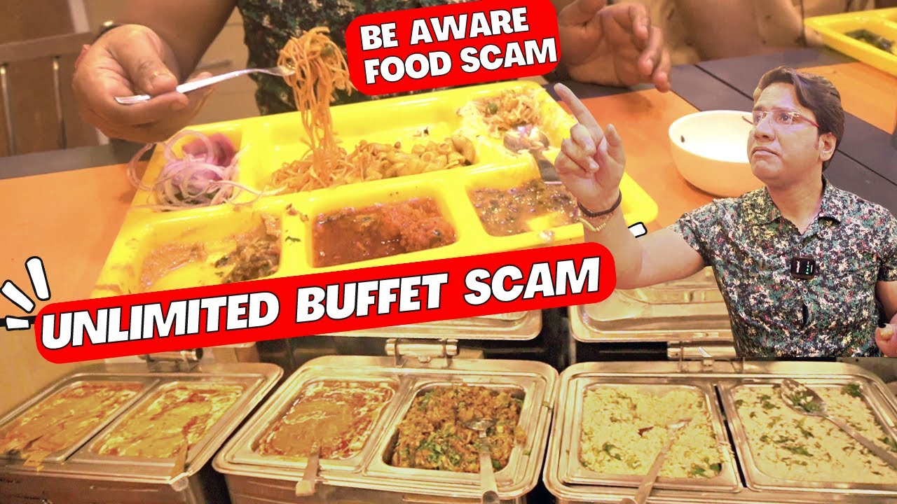Be Aware ऐसे Scam से बचे 🤔 | Unlimited Buffet Scam | Food Vlog | Namaste Raghav