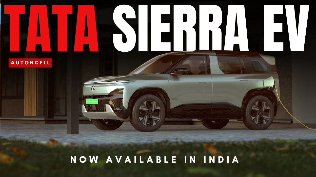 🔥 Tata Sierra EV Launched in India | ₹18.79 Lakh, 665KM Range & 504Nm Torque!