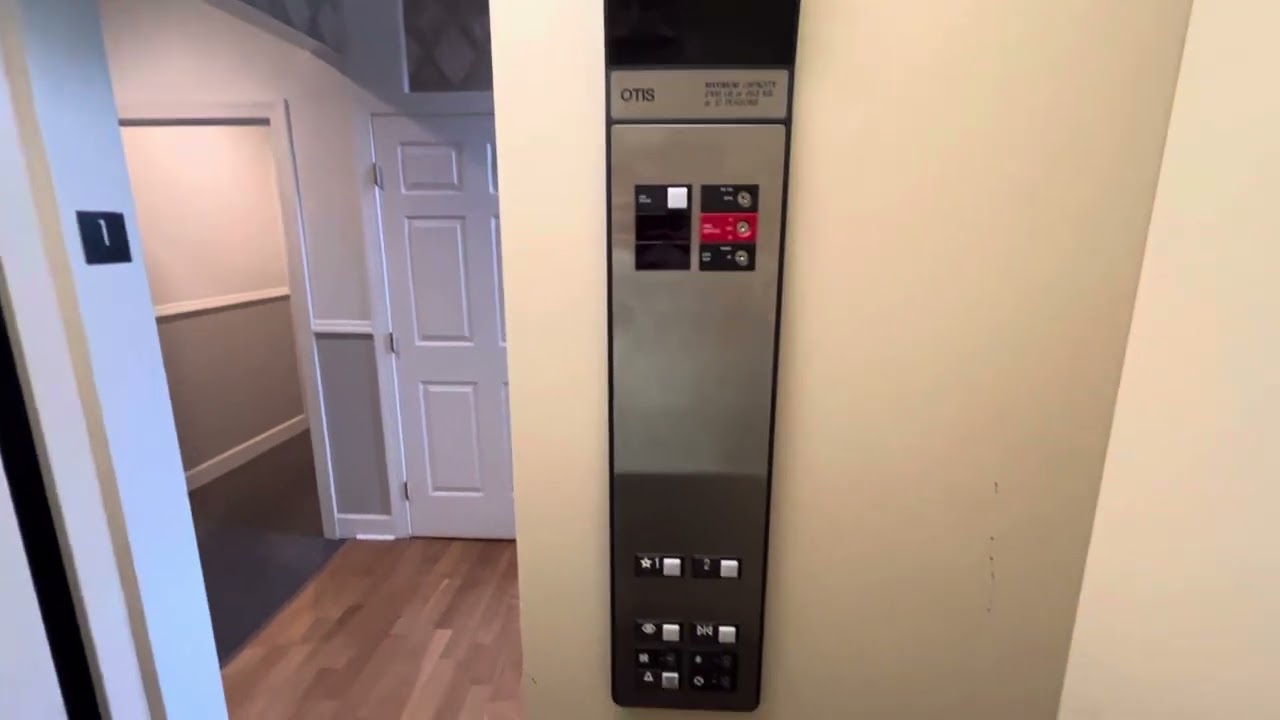 Fan, Light and Independent Service On A Otis Series 1 Elevator Demonstration