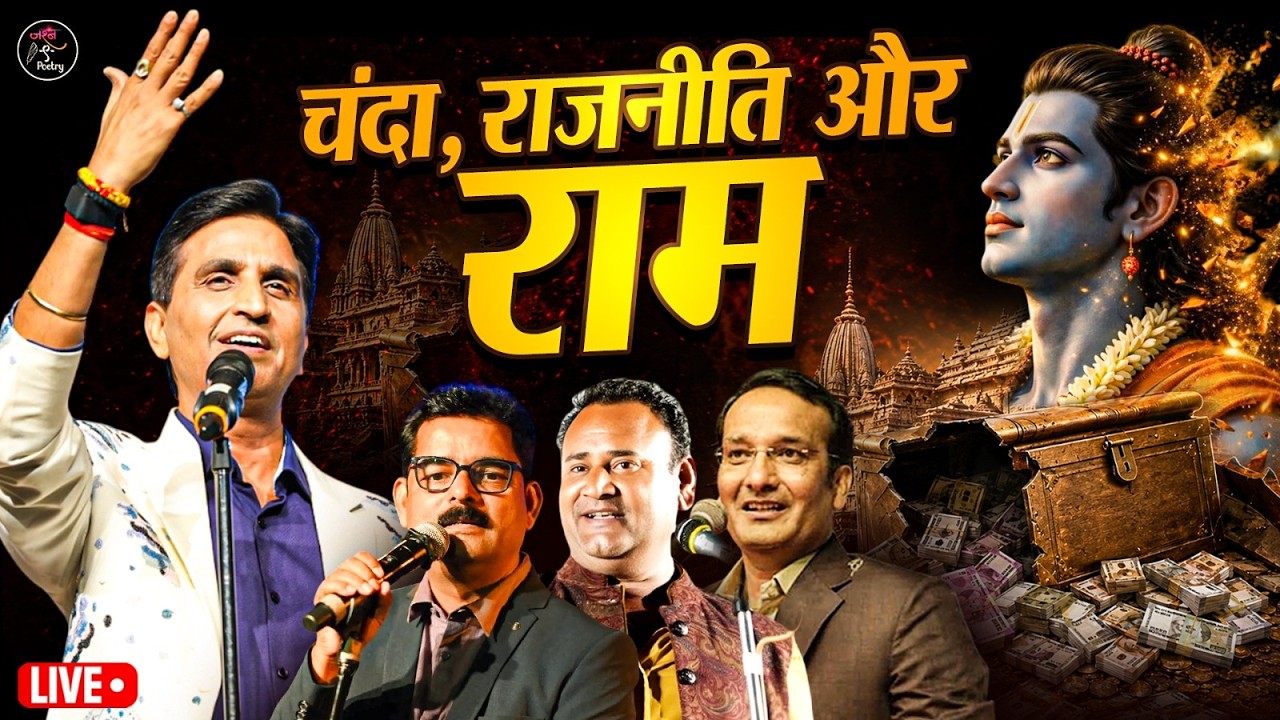 Dr. Kumar Vishwas के संचालन में कवियों के व्यंग्य | Jashn E Poetry | Live Kavi Sammelan