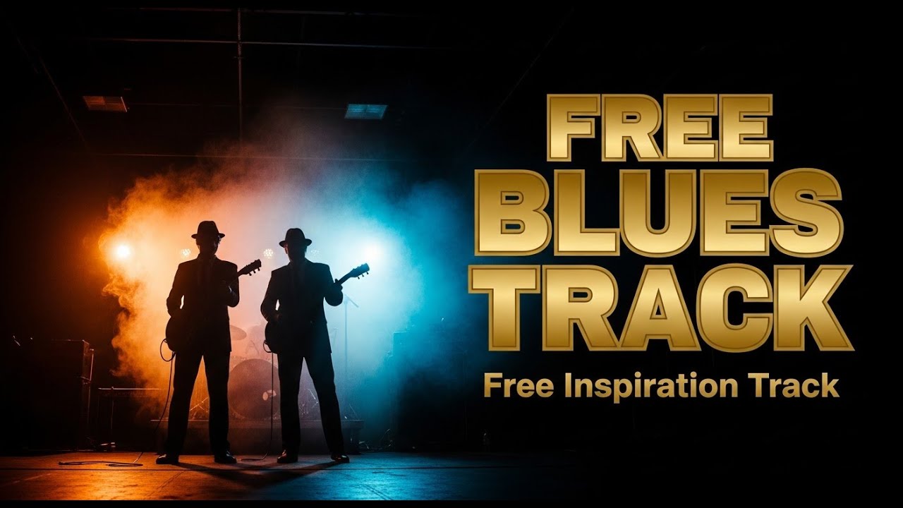 Free BLUES Inspiration Track - Also Backing Tracks on this Channel