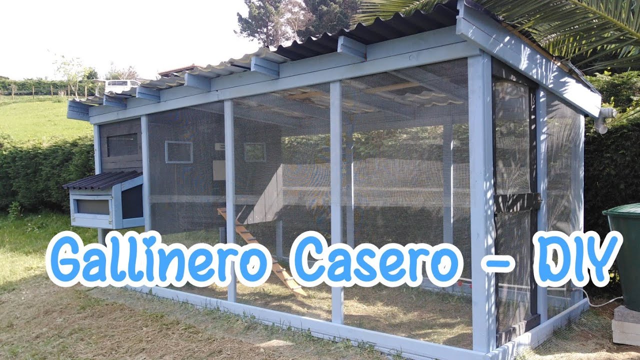 GALLINERO CASERO - DIY CHICKEN COOP || Evoluci&oacute;n Forestal