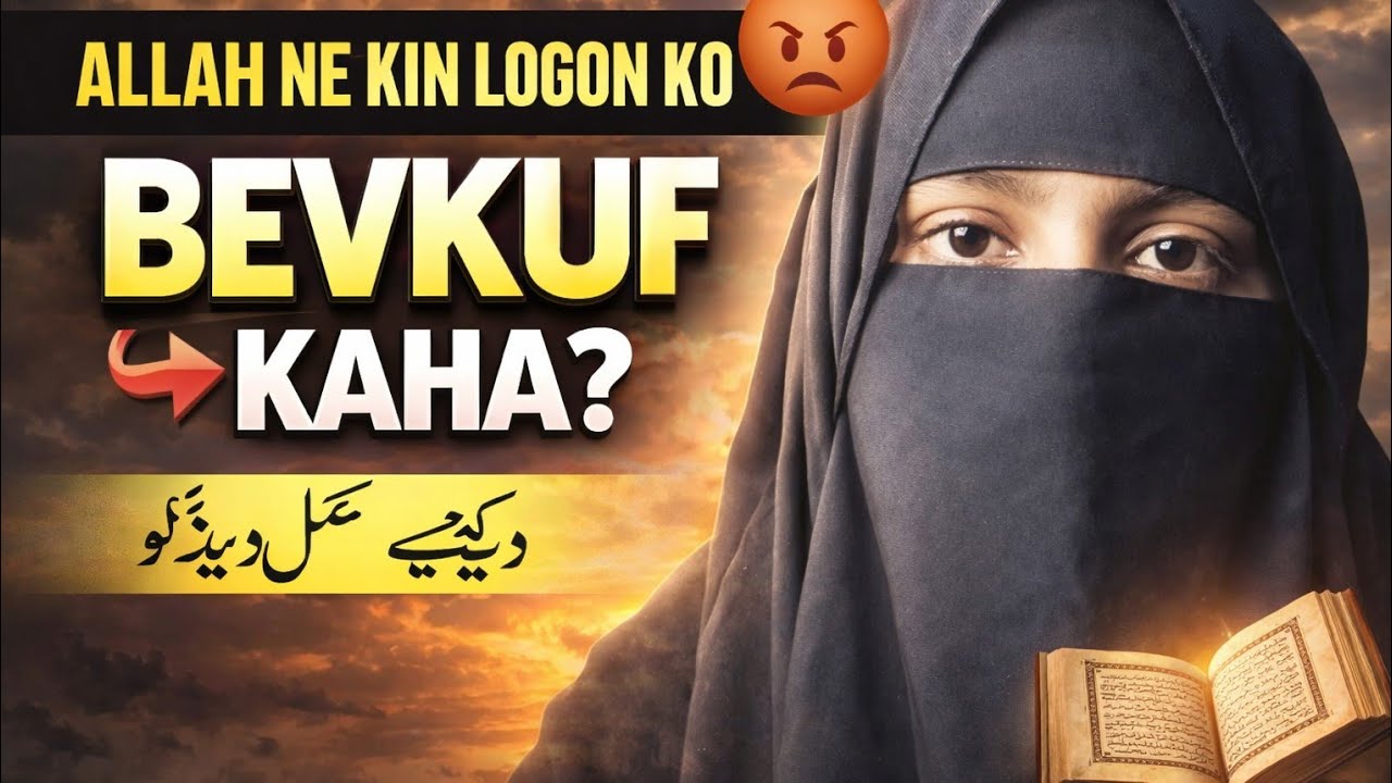 Imaan walon ko bewakoof kyun kaha gaya? | Surah Baqarah 2:13 Tafseer 