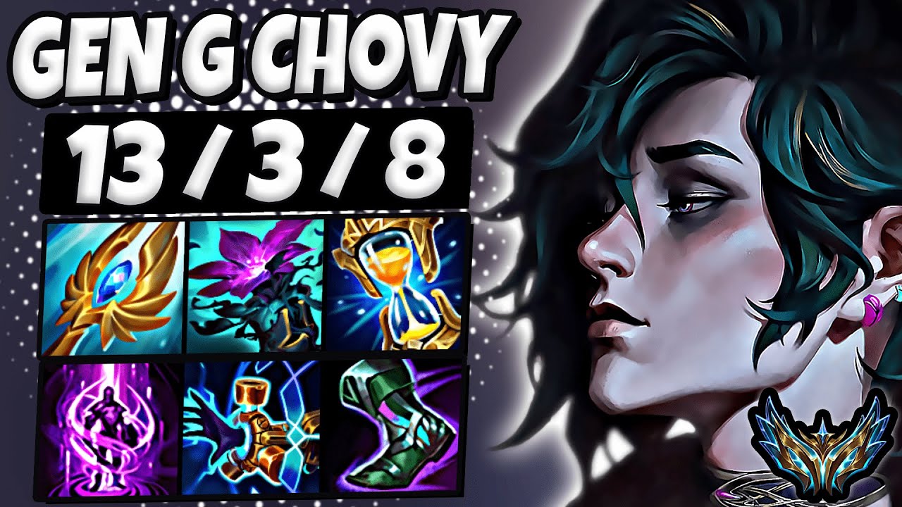 Hwei vs Akali MID [ Gen G Chovy ] Korea Challenger Patch 14.8 ✅