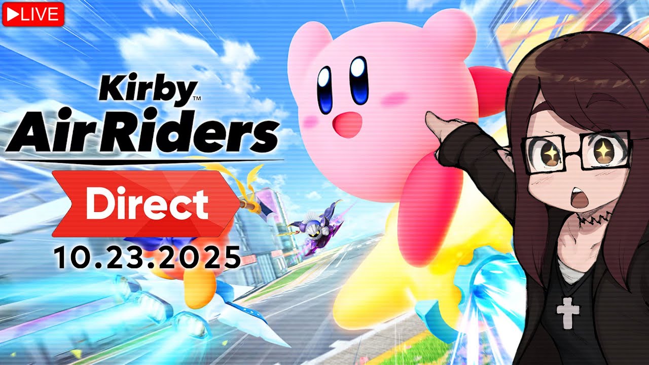 🔴 KIRBY AIR RIDERS DIRECT 10.23.2025  LIVE STREAM & REACTION