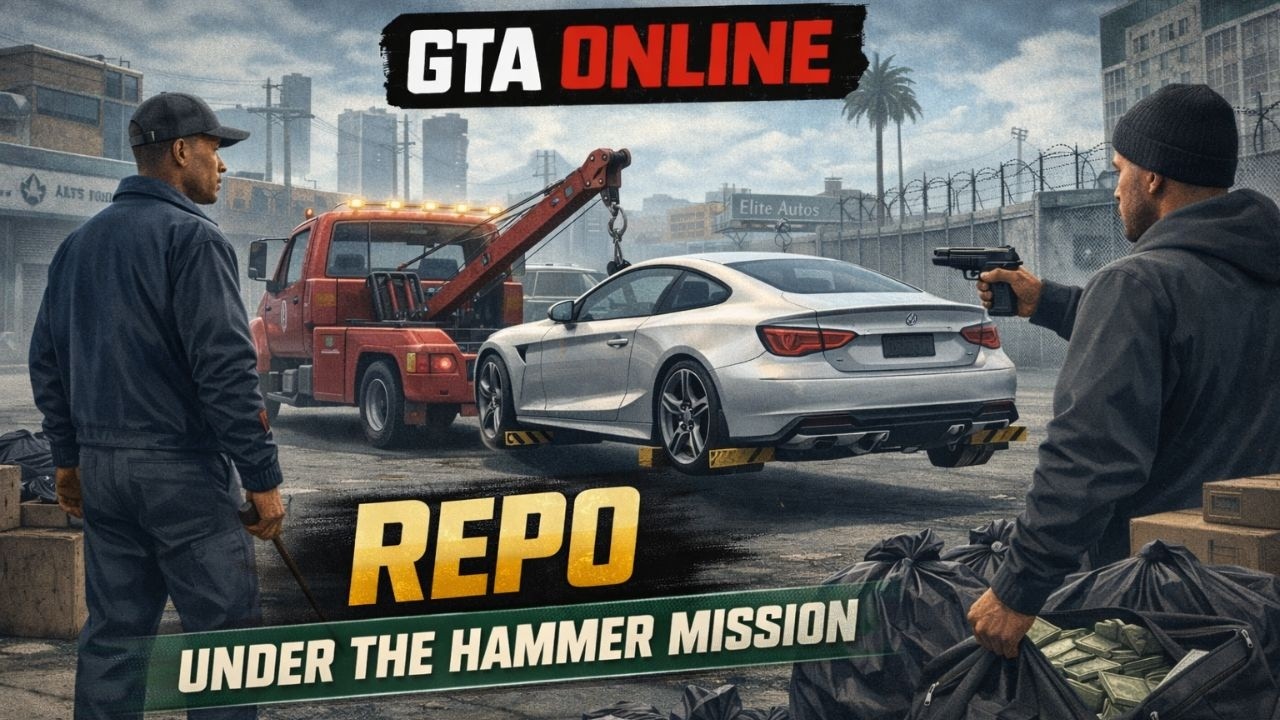 GTA 5 ONLINE | Repo - Under The Hammer Mission |  #gta5 #gtav #gtaonline