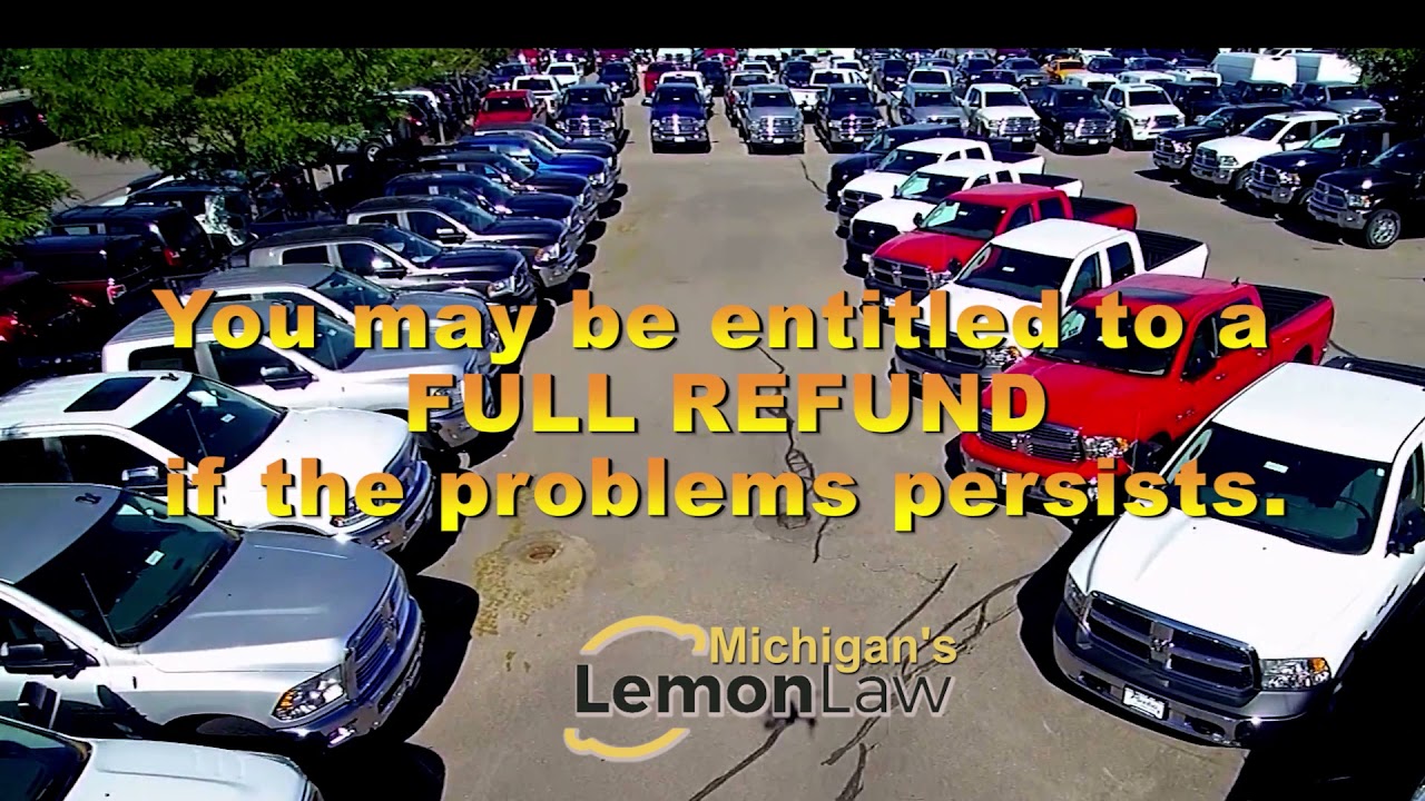New Vehicle Problems   Michigan's Lemon Law   JustinGroveLaw.com