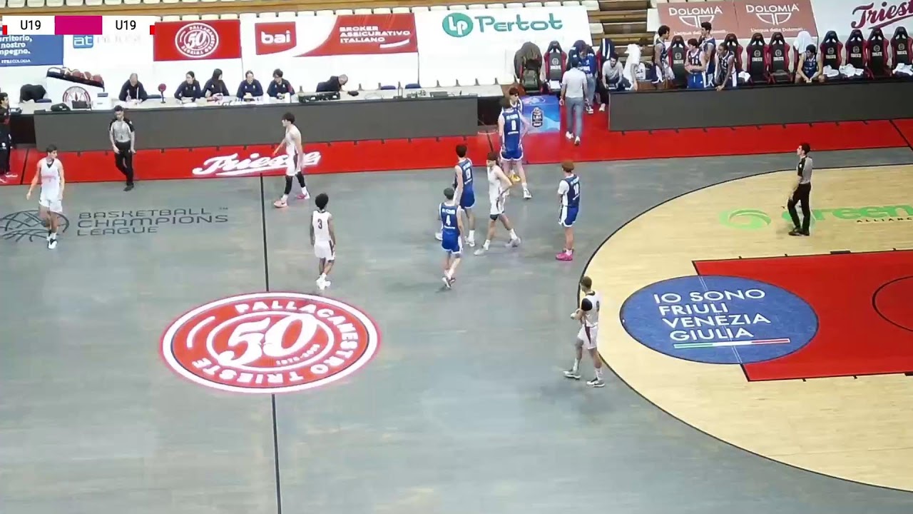 U19 ecc.: Pallacanestro Trieste vs Universo Treviso Basket