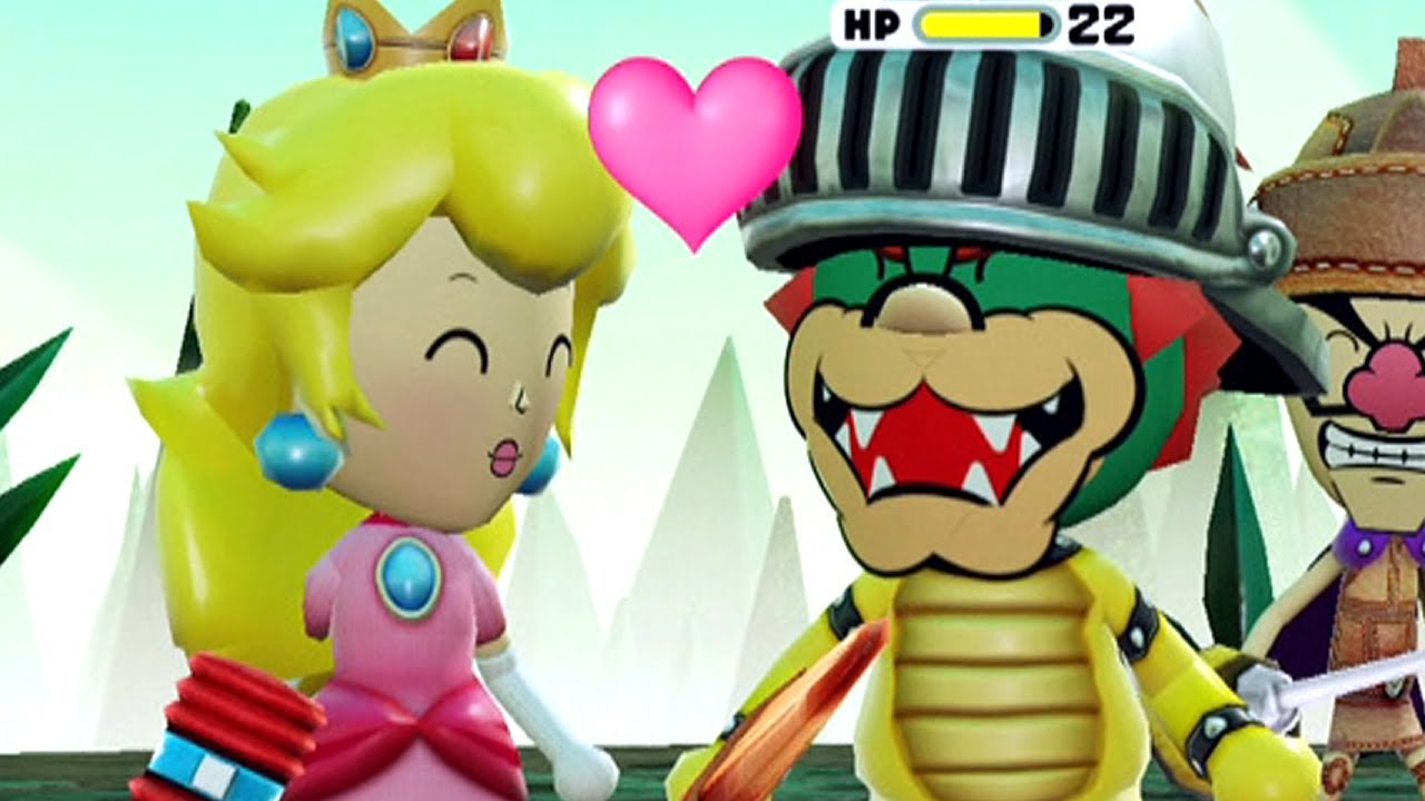Super Daisy Miitopia - Bowser is PROTECTING Peach?! (No Safe Spot/Sprinkles) (Switch)