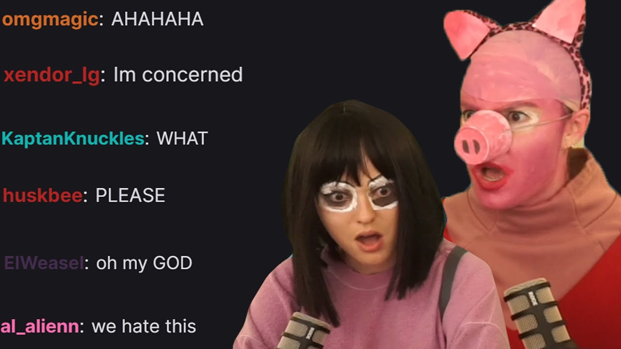 reading Peppa Pig x Dora fanfiction on stream