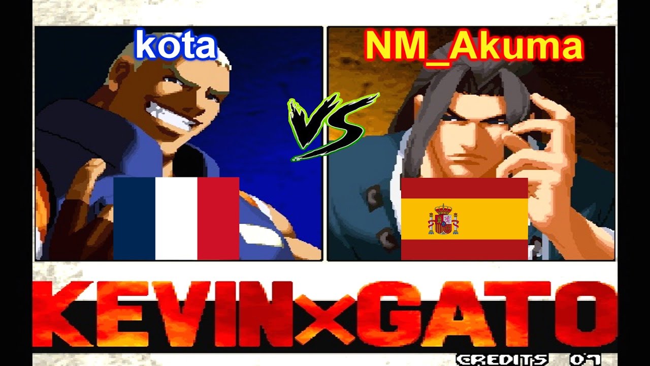 Garou-Mark of the Wolves - kota vs NM_Akuma FT10