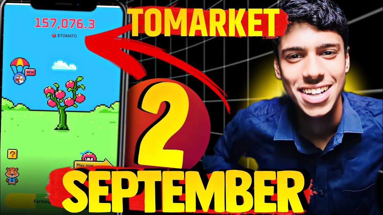 TOMARKET 🚨 Airdrop Claim Now | TOMARKET Listing 2 September ✅ |