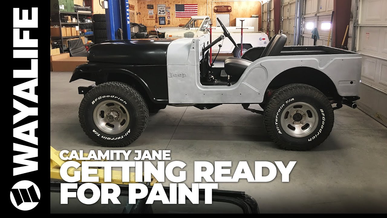 Jeep CJ5 Renegade 1974 года. Новые крепления кузова / Крылья и капот / Перейти к покраске - CALAM...