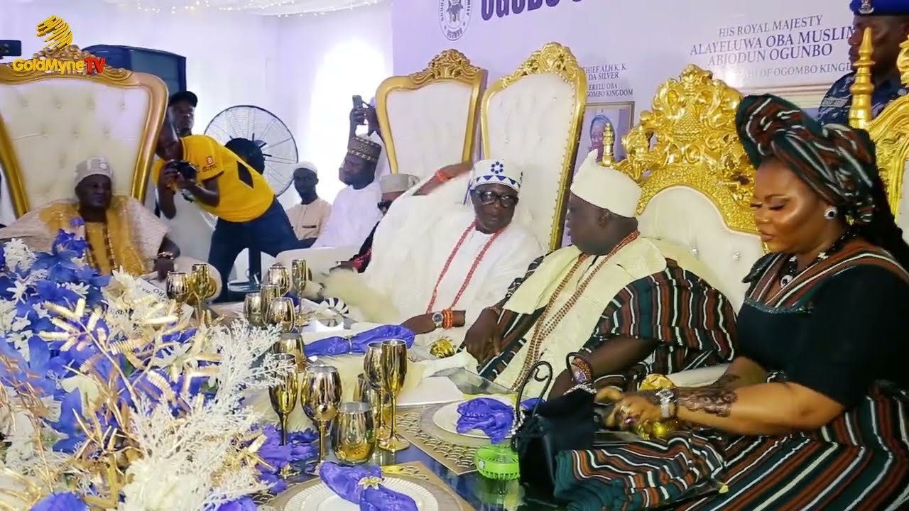 FIRST CORONATION ANNIVERSARY OF OBA MUSLIMDEEN OGUNBO OF OGOMBO KINGDOM & CHIEFTAINCY CONFERMENT