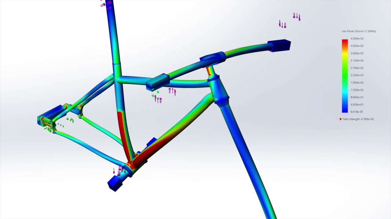 Chromoly Hardtail Mountain Bike Design and Build