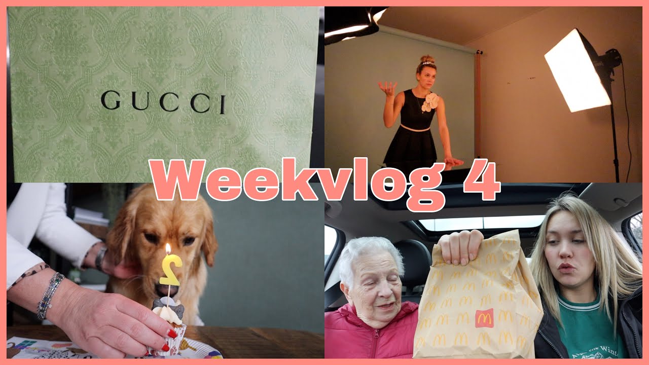 Cooper jarig, Gucci riem kopen, toelating WDKA and more  | weekvlog #4