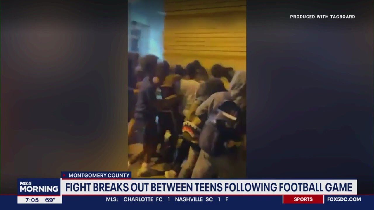 Viral video pictures brawl involving Walter Johnson and Bethesda Chevy Chase High School students