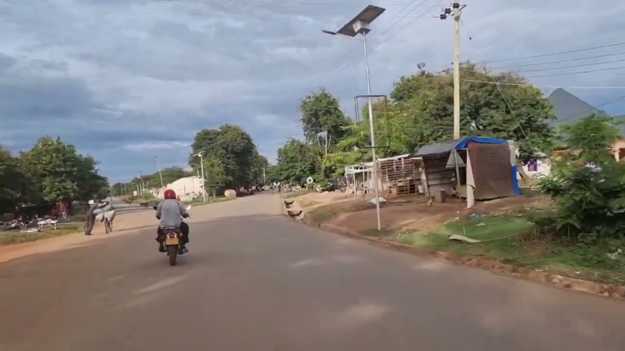 Amazing Mpanda Town Tour With Motor Cycle(Mpanda Bus Stand &Cathedral) Part 1(Katavi, Tanzania Tour)