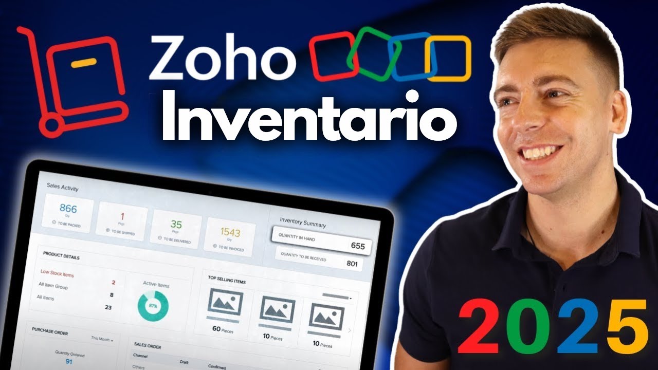 Tutorial de Zoho Inventory 2025 | Simplifica la gestión de inventario con Zoho