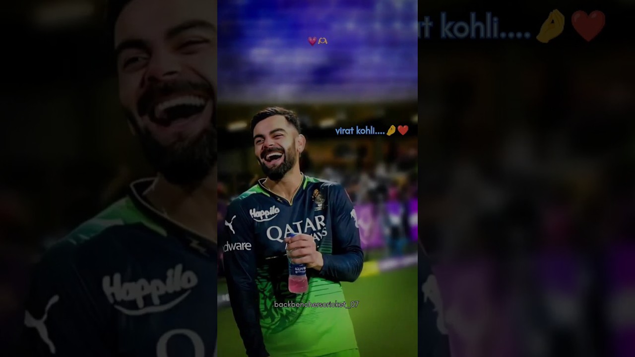 Virat kohli...🫀🫶#heartbeat of all #rcb fans❤️&zwj;🩹#shorts #cricket #india #ipl #backbencherscricket_07