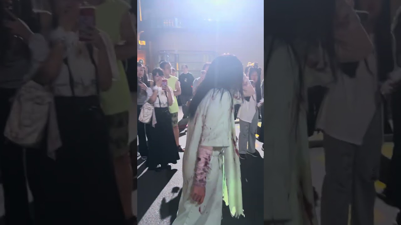 2024/9/19 大阪 環球影城 萬聖節活動 殭屍群舞
