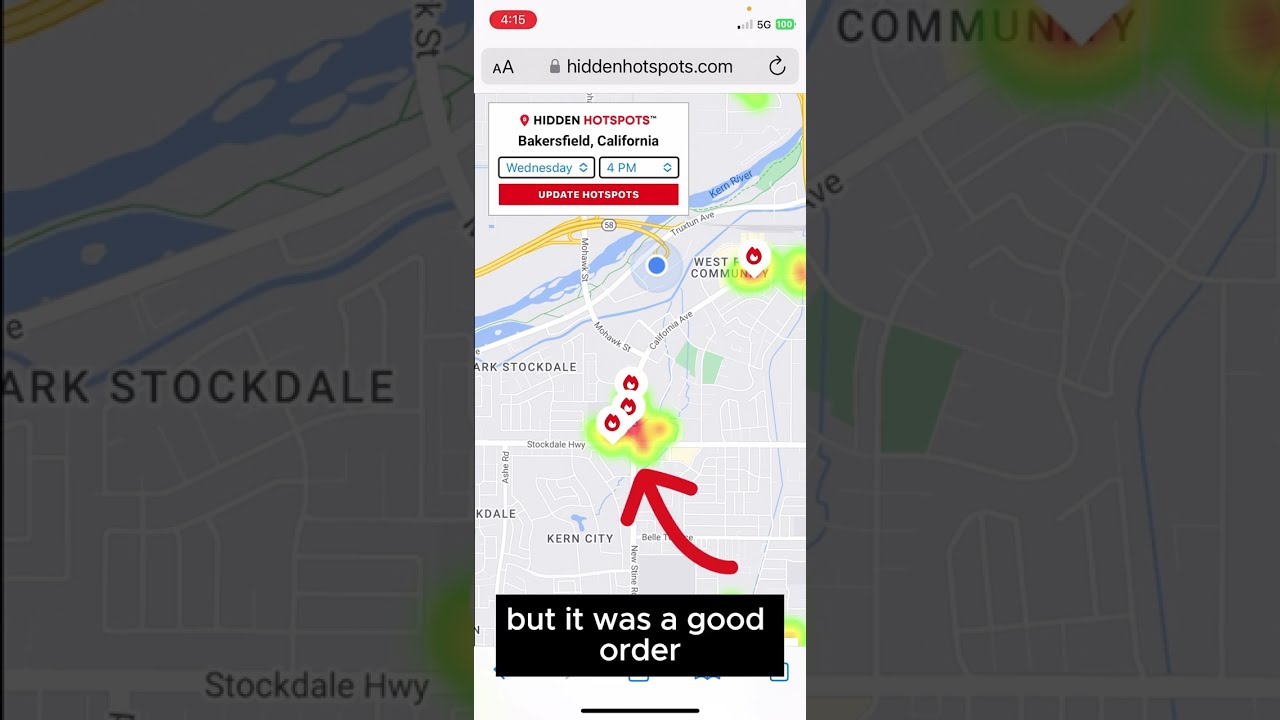 Predicting Hotspots for DoorDash and Uber Eats! #doordashdriver #ubereatsdriver #grubhubdriver