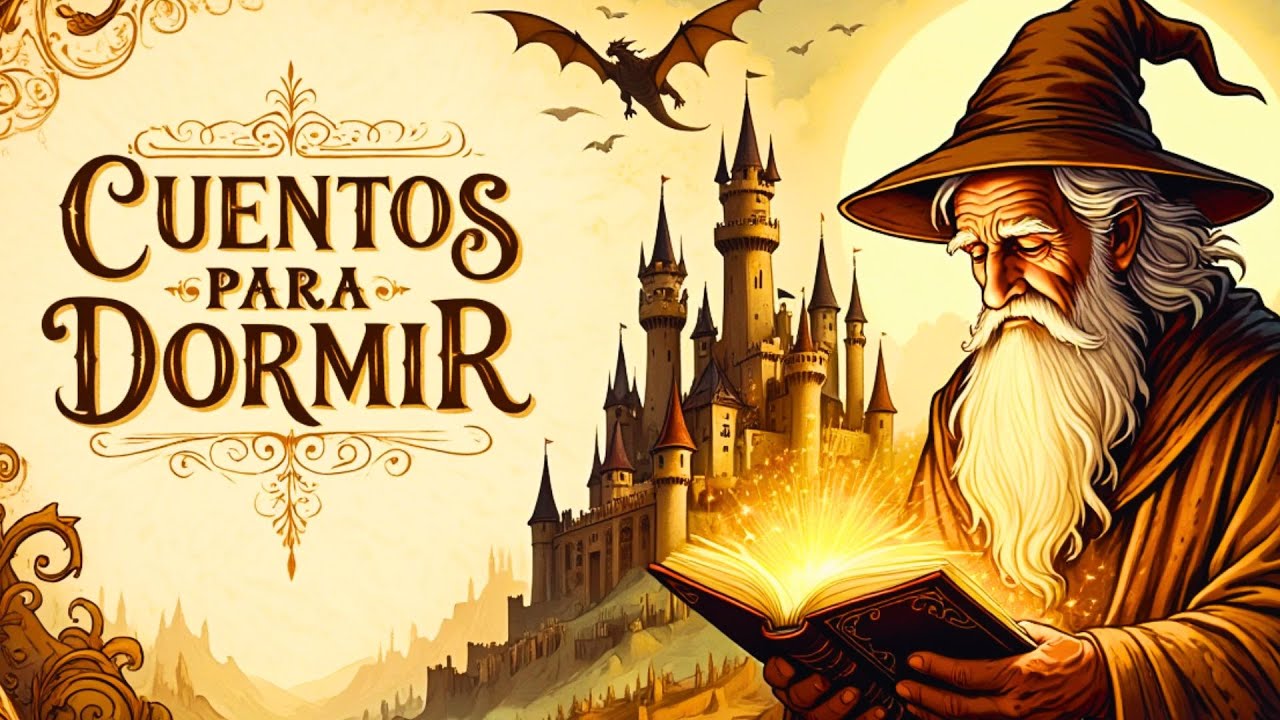 ¿SIN DORMIR? 😴 SABIOS CUENTOS MÁGICOS PARA DESCANSAR MENTE Y CORAZÓN ✨🧙‍♂️