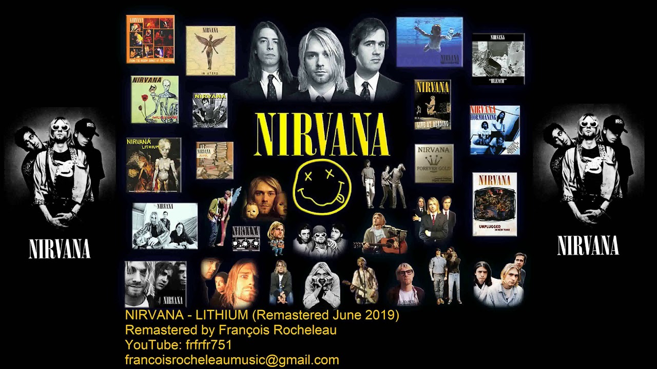 Nirvana - Lithium - REMASTERED JUNE 2019 (demo by frfrfr751)