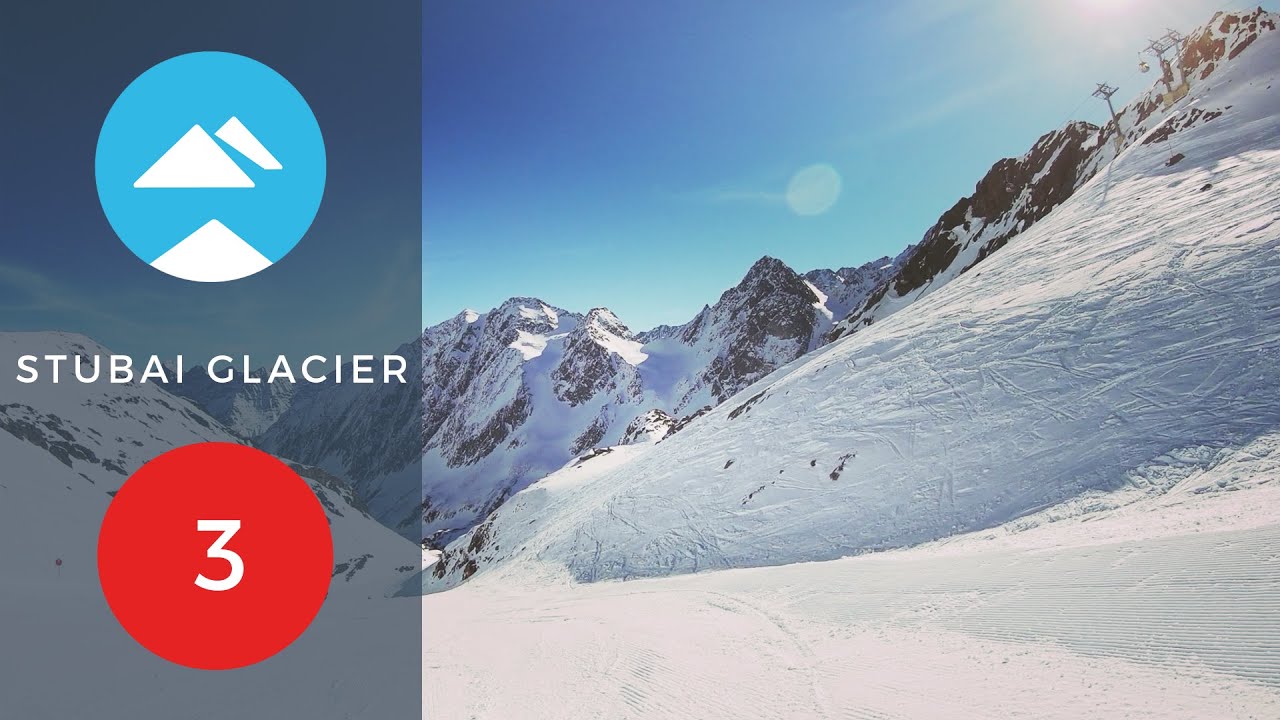 Red 3 | Stubai Glacier, Austria | Piste View