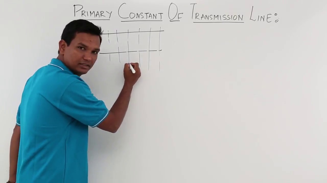 Primary Constants of Transmission Line