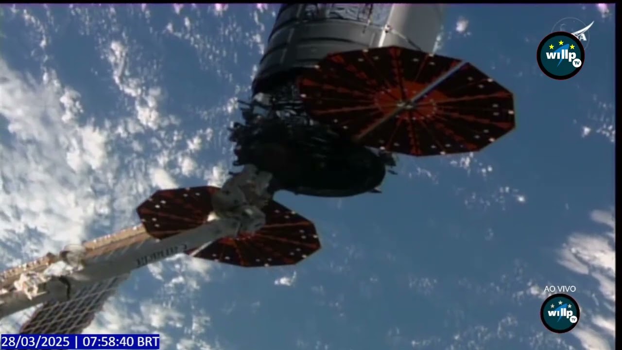 NG-21 Cygnus - Libera&ccedil;&atilde;o do m&oacute;dulo de carga