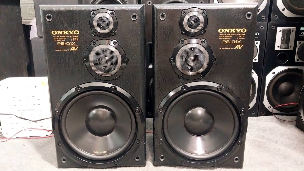 Bass đánh kinh khủng 300w cặp ONKYO vừa nghe vừa karaoke mib treble lời lên lồng lộng 0384688134