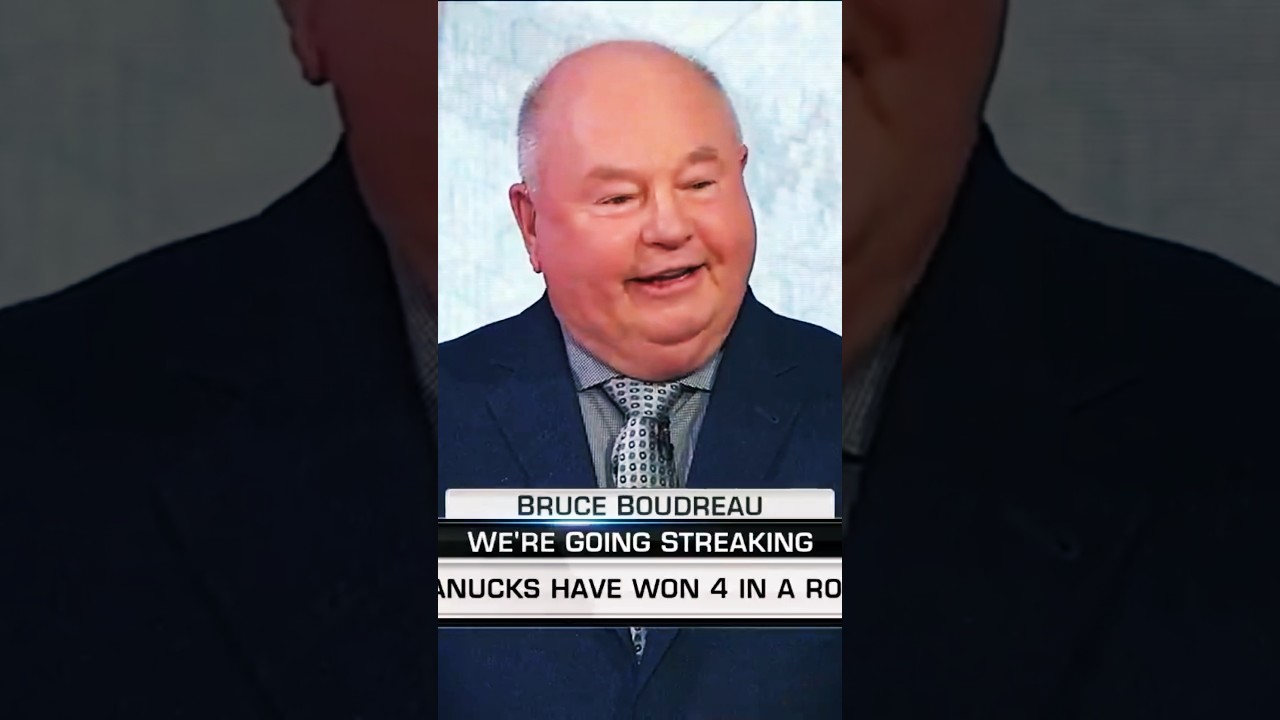 Bruce Boudreau say that the #Canucks tried to make him turn Quinn Hughes into a Centerman  #nhl