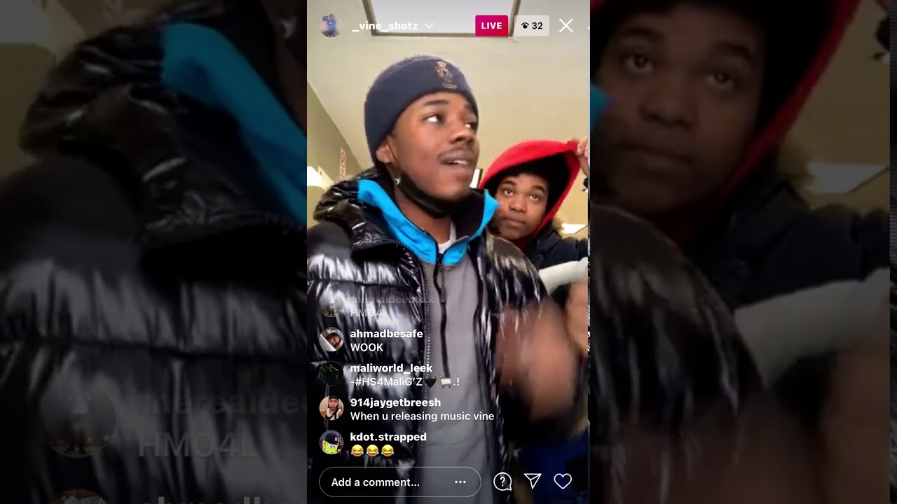 Vine shotz on live dissing edotbaby and dissing opps ❗️❗️