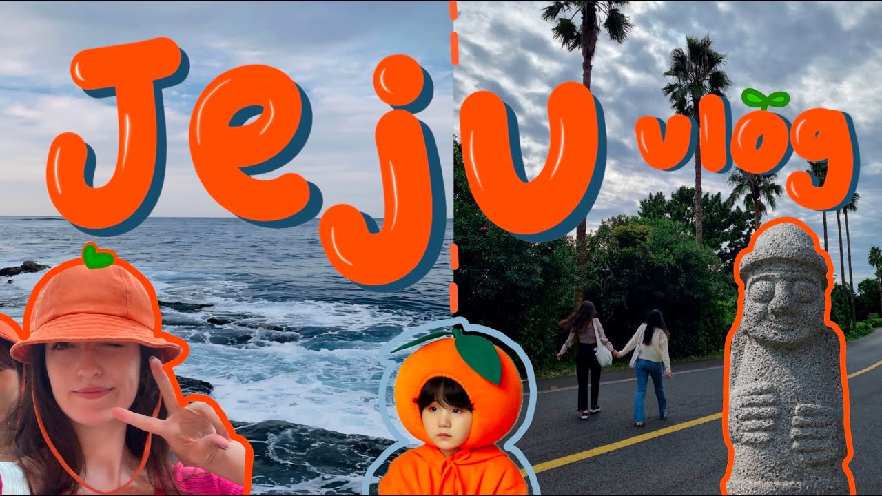 JEJU VLOG 🍊 Delicious Korean Food, Stunning Views and Secret Spots!