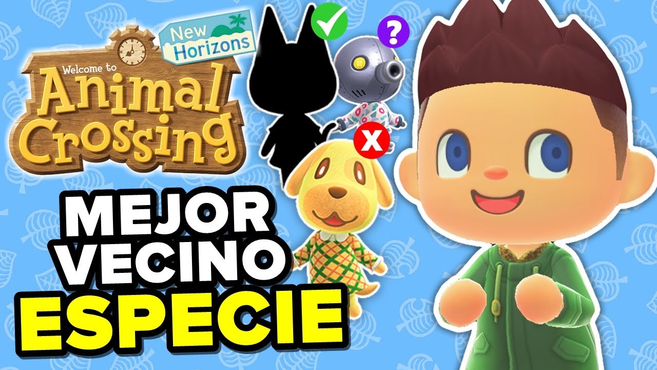 ELIJO A MI VECINO FAVORITO DE CADA ESPECIE EN ANIMAL CROSSING NEW HORIZONS