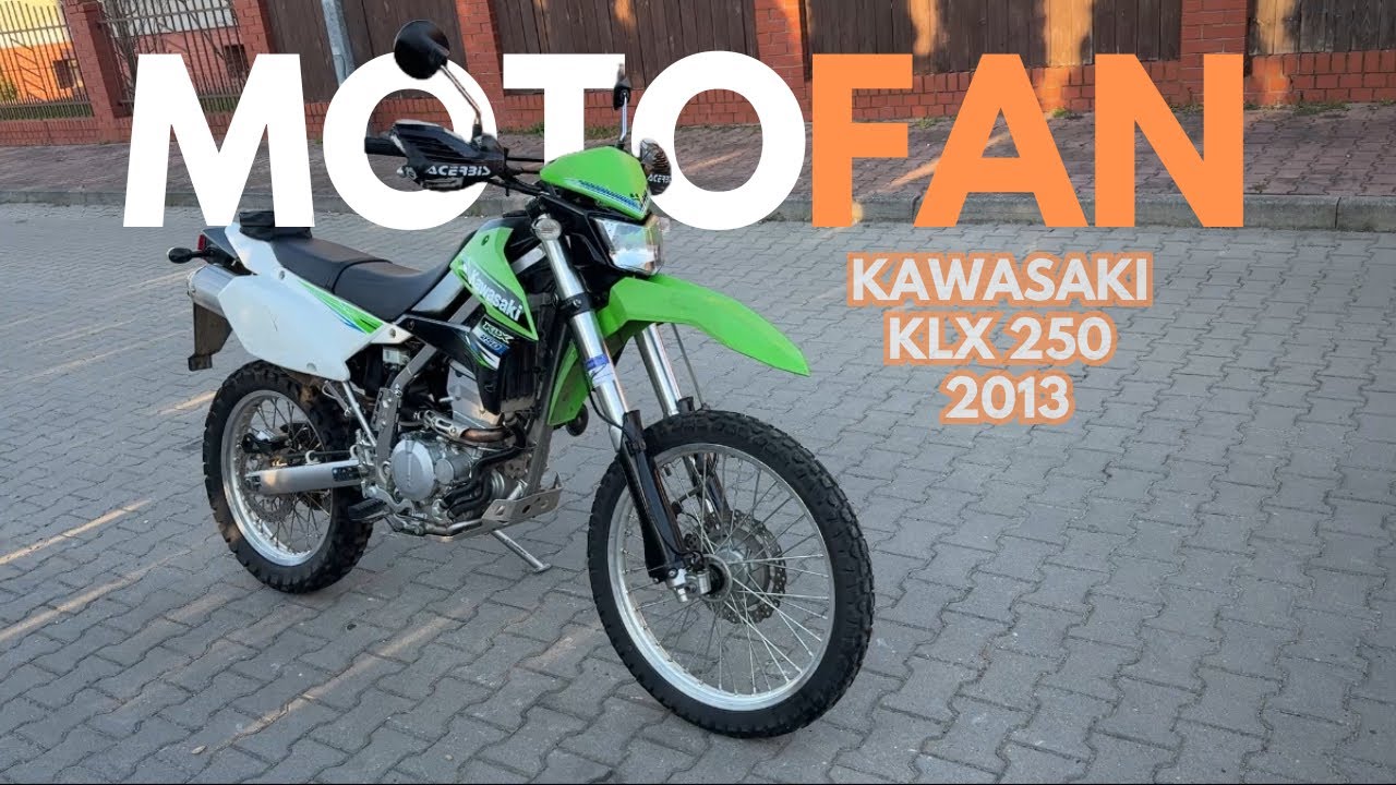 Kawasaki KLX 250 2013 MOTOFAN MOTOCYKLE ŚCINAWA