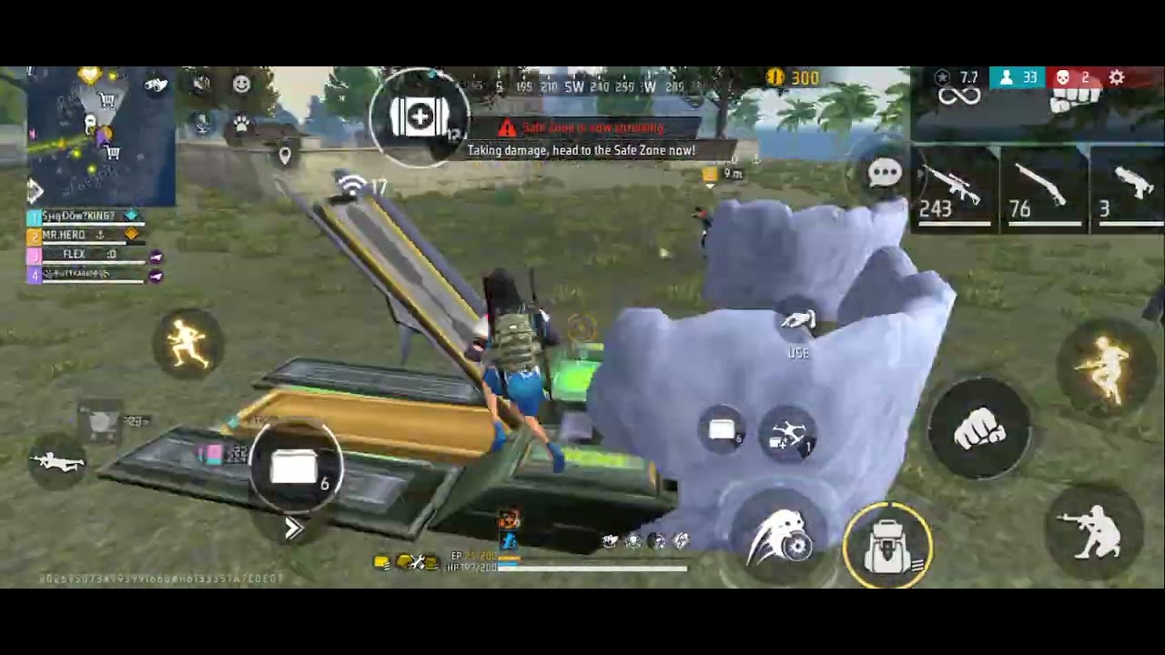 7 kills Master level gameplay || garena free fire max 