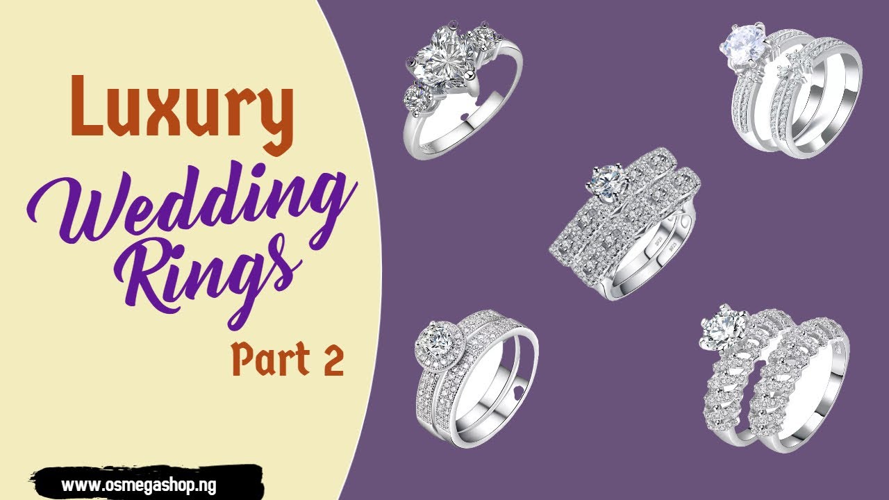 2020 Latest 925 Silver, 18k White Gold Engagement Rings, Wedding Bands for Couples - Part 2