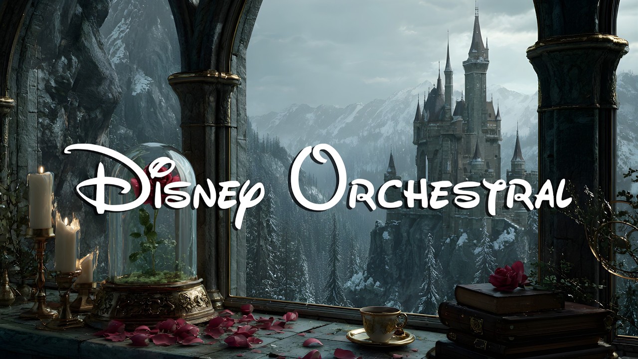 Disney Orchestral Symphony | Beauty and the Beast 🏰🌹 Relax & Focus