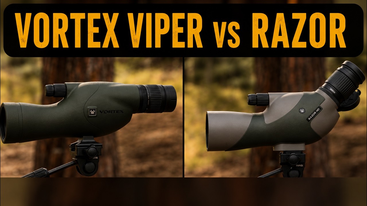 VORTEX VIPER VS RAZOR SPOTTING SCOPE REVIEW