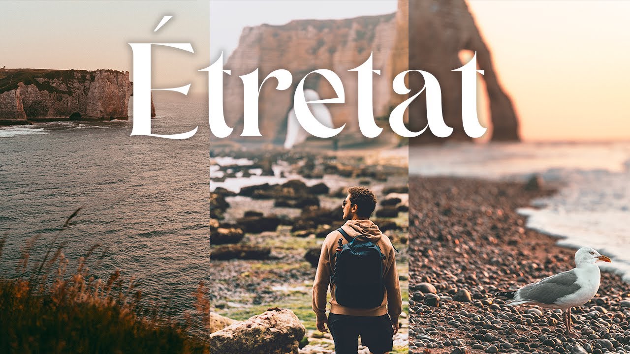 Étretat Cinematic Travel 4K l Sony A7C & DJI Mini 3