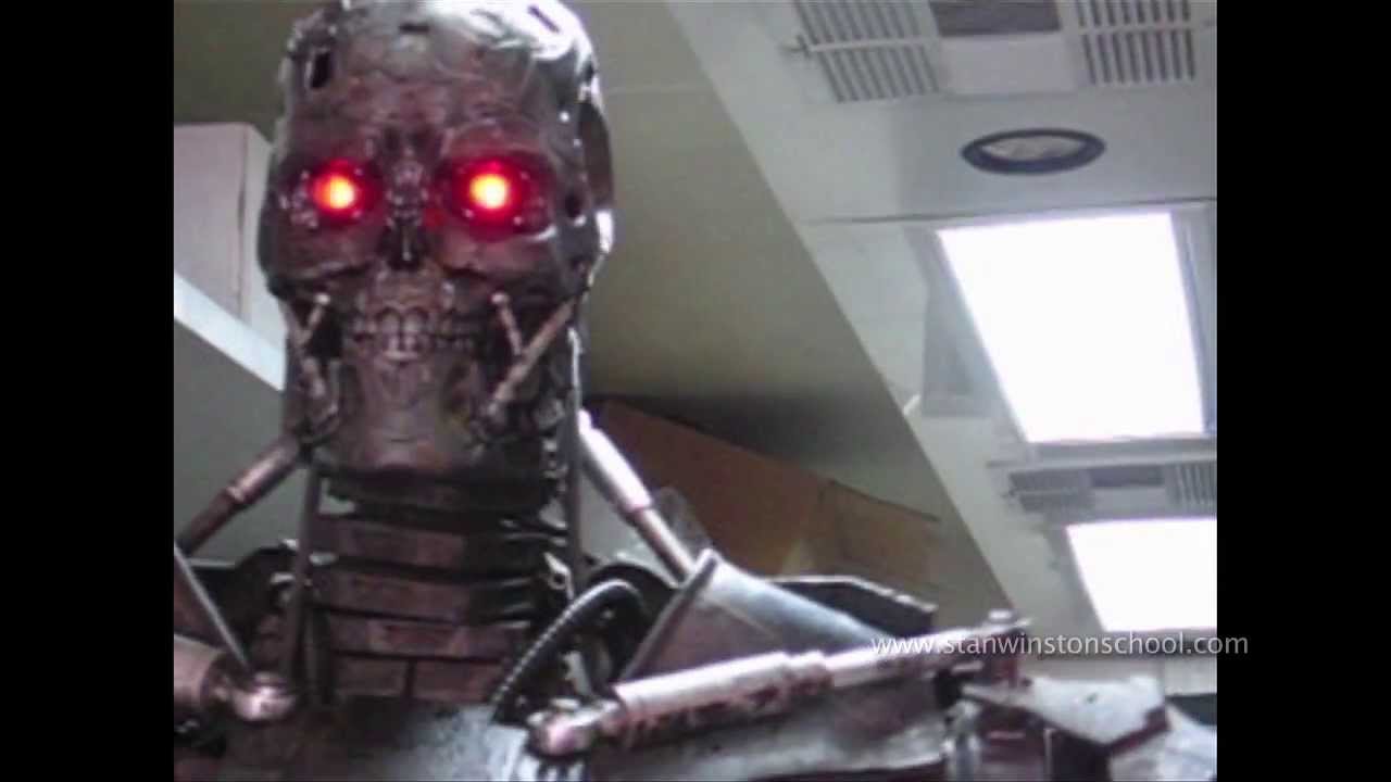 TERMINATOR SALVATION Behind-the-Scenes: T-600 Puppet Test